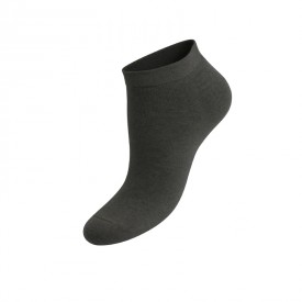 Unisex Σκούρο Γκρι Μελανζέ Κάλτσες Κάτω από τον Αστράγαλο – 4 Ζευγάρια – 95% Βαμβάκι Πενιέ Α' Ποιότητας – BS Collection - Κάλτσες στο  bscollection