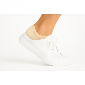 Unisex Λεπτές Κάλτσες Μπεζ Κάτω από τον Αστράγαλο – 4 Ζευγάρια – 95% Βαμβάκι Πενιέ Α' Ποιότητας – BS Collection - Κάλτσες στο  bscollection