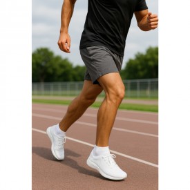 3 Ζευγάρια Μαύρες Κάλτσες Com-Zone Ημίκοντες με Πετσέτα και Πικέ Λάστιχο - Αθλητικές στο  bscollection