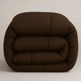 bs collection Πάπλωμα Microfiber 270gr Καφέ 200X240 - Παπλώματα στο  bscollection