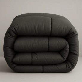 bs collection Πάπλωμα Microfiber 270gr Γκρι Σκούρο 160X240 - Παπλώματα στο  bscollection