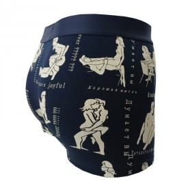 5 Τεμάχια Ανδρικά Ελαστικά Μποξεράκια Με Σχέδια Γκρι, Κόκκινο, Μπλε, Μαύρο, Μπλε Ρουά - Μποξεράκια στο  bscollection