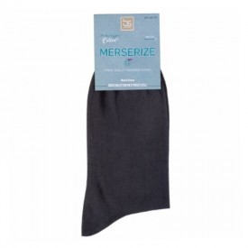 bs collection  Κάλτσες 100% Μερσεριζέ Βαμβάκι Ανθρακί 47-48 - Κλασικές στο  bscollection
