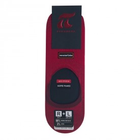 ART : 786 ΠΟΥΡΝΑΡΑ - Βαμβακερό Καλτσάκι Μεγάλης Αντοχής Χωρίς Ραφές Κόκκινο - Κάλτσες στο  bscollection