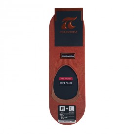 ART : 786 ΠΟΥΡΝΑΡΑ - Βαμβακερό Καλτσάκι Μεγάλης Αντοχής Χωρίς Ραφές Πορτοκαλί - Κάλτσες στο  bscollection