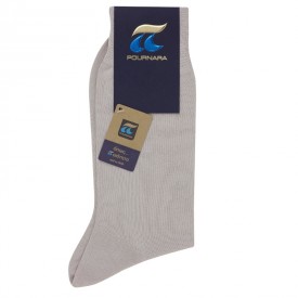 ART : 110 ΠΟΥΡΝΑΡΑ Κάλτσα Πολυτελείας 100% Βαμβάκι Μερσεριζέ Μπεζ Ανοικτό Πάγου - Κλασικές στο  bscollection