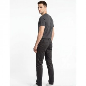 Ανδρικό Stretch Twill Chino Παντελόνι Stef – 98% Βαμβάκι 2% Ελαστάν | Premium Ποιότητα | Μαύρο - Παντελόνια Chino στο  bscollection