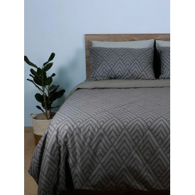 Παπλωματοθήκη Cotton Feelings 2036 Grey Μονή (170x250) Μονή (170x250) Sunshinehome - Παπλωματοθήκες στο  bscollection