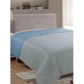 Κουβερλί Fiber Grey/Blue Υπέρδιπλο (220x240) Υπέρδιπλο (220x240) Sunshinehome - Κουβερλί στο  bscollection