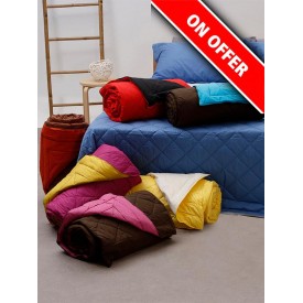 Κουβερλί percale μονόχρωμο Pink Μονό (160x220) Μονό (160x220) Sunshinehome - Κουβερλί στο  bscollection