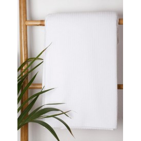 Κουβέρτα πικέ cotton White Μονή (165x265) Sunshinehome - Κουβέρτες στο  bscollection