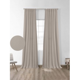 Κουρτίνα μπλακάουτ Lago Sand 145×280 Sunshinehome - ΚΟΥΡΤΙΝΕΣ στο  bscollection