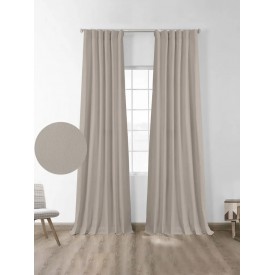 Κουρτίνα μπλακάουτ Lago Sand 145×280 145×280 Sunshinehome - Κουρτίνες στο  bscollection