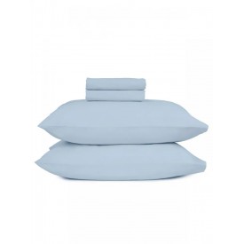 Μαξιλαροθήκες Cotton Feelings 103 Light Blue 50x70 50x70 Sunshinehome - Μαξιλαροθήκες στο  bscollection