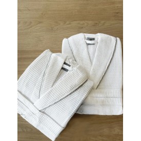 Μπουρνούζι πικέ XLarge XLarge Sunshinehome - Μπουρνούζια στο  bscollection