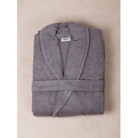 Μπουρνούζι Sato Grey Large Sunshinehome - Μπουρνούζια στο  bscollection