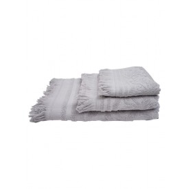 Πετσέτα Κρόσι 6 Light Grey Χεριών (40x60) Χεριών (40x60) Sunshinehome - Πετσέτες στο  bscollection