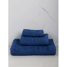 Πετσέτα Χίμπουρι 18 Blue Μπάνιου (70x140) Μπάνιου (70x140) Sunshinehome - Πετσέτες στο  bscollection