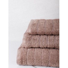 Πετσέτα πενιέ Dory 13 Mocha Προσώπου (50x100) Προσώπου (50x100) Sunshinehome - Πετσέτες στο  bscollection
