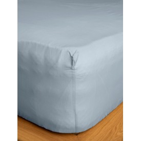 Κατωσέντονο Cotton Feelings με λάστιχο 103 Light Blue Μονό (100x200+30) Sunshinehome - Σεντόνια στο  bscollection