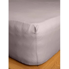 Κατωσέντονο Cotton Feelings με λάστιχο 106 Light Grey Μονό (100x200+30) Μονό (100x200+30) Sunshinehome - Σεντόνια στο  bscollection