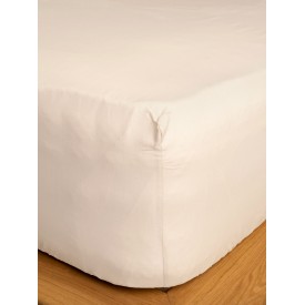 Κατωσέντονο Cotton Feelings με λάστιχο 108 Ecru Ημίδιπλο (120x200+30) Sunshinehome - Σεντόνια στο  bscollection