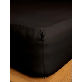 Κατωσέντονο Cotton Feelings με λάστιχο 111 Black Υπέρδιπλο (180x200+30) Υπέρδιπλο (180x200+30) Sunshinehome - Σεντόνια στο  bscollection