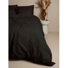 Σετ Σεντόνια Cotton Feelings 111 Black Μονό (165x270) Μονό (165x270) Sunshinehome - Σεντόνια στο  bscollection