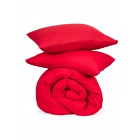 Σετ Σεντόνια Cotton Feelings 113 Red Μονό με λάστιχο(105x205+30) Μονό με λάστιχο(105x205+30) Sunshinehome - Σεντόνια στο  bscollection