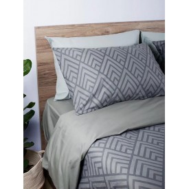 Σετ Σεντόνια Cotton Feelings 2036 Grey King Size (260x270) King Size (260x270) Sunshinehome - Σεντόνια στο  bscollection