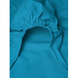 Κατωσέντονο Menta με λάστιχο 15 Turquoise Υπέρδιπλο (180x200+25) Sunshinehome - Σεντόνια στο  bscollection
