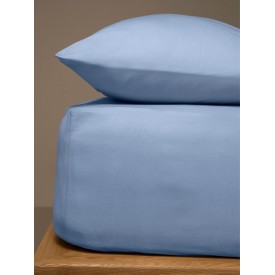 Κατωσέντονο Menta με λάστιχο 16 Light Blue Υπέρδιπλο (180x200+25) Sunshinehome - Σεντόνια στο  bscollection