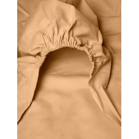 Κατωσέντονο Menta με λάστιχο 5 Brown Υπέρδιπλο (180x200+25) Sunshinehome - Σεντόνια στο  bscollection