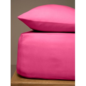 Κατωσέντονο Menta με λάστιχο 9 Fuchsia Υπέρδιπλο (180x200+25) Sunshinehome - Σεντόνια στο  bscollection