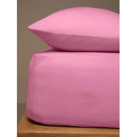 Κατωσέντονο Menta με λάστιχο 13 Pink Διπλό (160x200+40) Διπλό (160x200+40) Sunshinehome - Σεντόνια στο  bscollection
