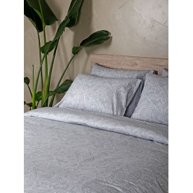 Παπλωματοθήκη Cotton Feelings 2040 Grey Διπλή (200x250) Sunshinehome - Παπλωματοθήκες στο  bscollection