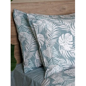 Παπλωματοθήκη Cotton Feelings 2038 Aqua Διπλή (200x250) Διπλή (200x250) Sunshinehome - Παπλωματοθήκες στο  bscollection