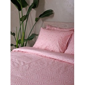 Παπλωματοθήκη Cotton Feelings 2042 Pink Διπλή (200x250) Διπλή (200x250) Sunshinehome - Παπλωματοθήκες στο  bscollection