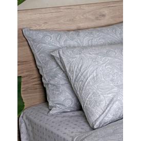 Παπλωματοθήκη Cotton Feelings 2040 Grey Υπέρδιπλη (230x250) Sunshinehome - Παπλωματοθήκες στο  bscollection