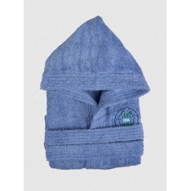 Μπουρνούζι Παιδικό Eco Blue Ηλικία 8-10 Sunshinehome - Μπουρνούζια στο  bscollection