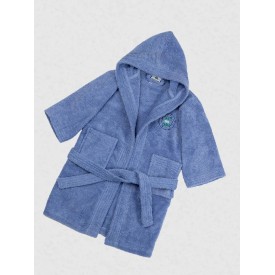 Μπουρνούζι Παιδικό Eco Blue Ηλικία 8-10 Ηλικία 8-10 Sunshinehome - Μπουρνούζια στο  bscollection
