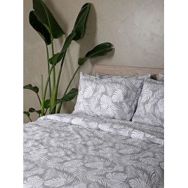 Σετ Σεντόνια Cotton Feelings 2038 Grey Μονό με λάστιχο(105x205+30) Sunshinehome - Σεντόνια στο  bscollection