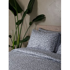 Σετ Σεντόνια Cotton Feelings 2044 Grey Μονό με λάστιχο(105x205+30) Sunshinehome - Σεντόνια στο  bscollection