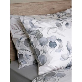 Σετ Σεντόνια Cotton Feelings 932 Grey Διπλό (200x270) Διπλό (200x270) Sunshinehome - Σεντόνια στο  bscollection
