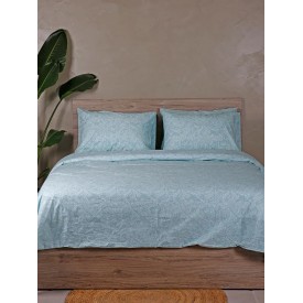 Σετ Σεντόνια Cotton Feelings 2040 Aqua King Size (260x270) King Size (260x270) Sunshinehome - Σεντόνια στο  bscollection