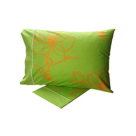 Σετ Σεντόνια Cotton Feelings εμπριμέ 537 Green Μονό (160x260) Μονό (160x260) Sunshinehome - Σεντόνια στο  bscollection