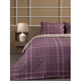 Παπλωματοθήκη Cotton Feelings 2066 Mauve Μονή (170x250) Sunshinehome - Παπλωματοθήκες στο  bscollection