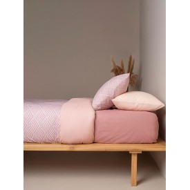 Σετ Σεντόνια Cotton Feelings 2048 Powder Διπλό (200x270) Sunshinehome - Σεντόνια στο  bscollection