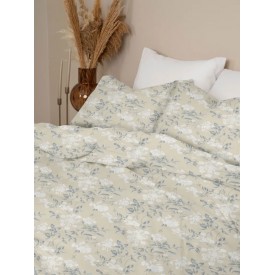 Σετ Σεντόνια Menta Εμπριμέ 360 Beige Υπέρδιπλο (230x260) Υπέρδιπλο (230×260) Sunshinehome - Σεντόνια στο  bscollection