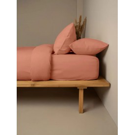 Παπλωματοθήκη Cotton Feelings 117 Peach Μονή (170x250) Μονή (170x250) Sunshinehome - Παπλωματοθήκες στο  bscollection